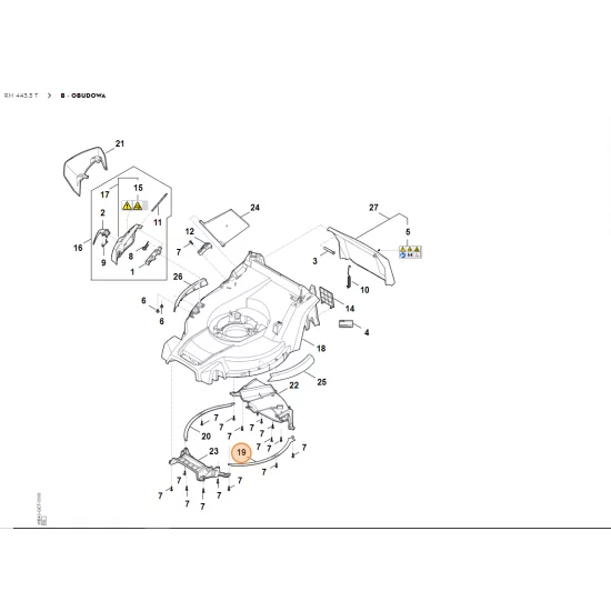 STIHL Listwa WA40 703 6300